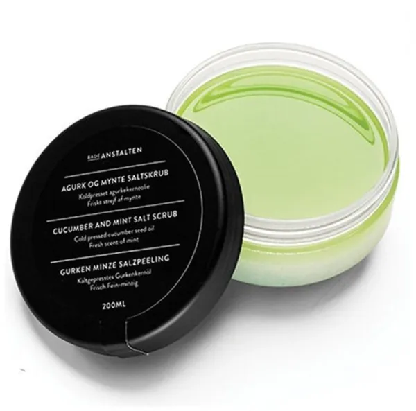 Badeanstalten Bodyscrub med Gurka & Mynta (200 ml)